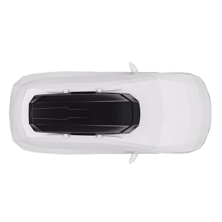 Бокс на крышу Thule Motion 3 XXL Low черный глянцевый фото 3