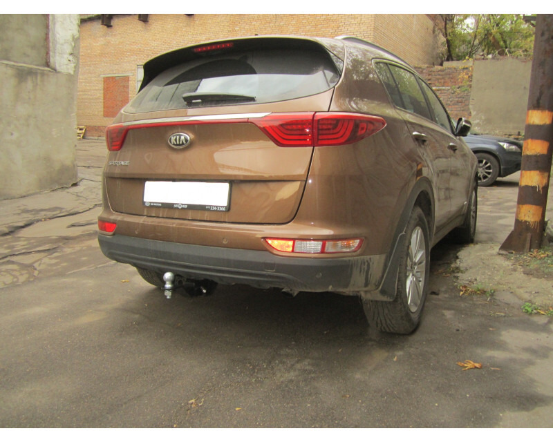 Фаркоп Бизон с антистуком для Kia Sportage (QL) фото 4