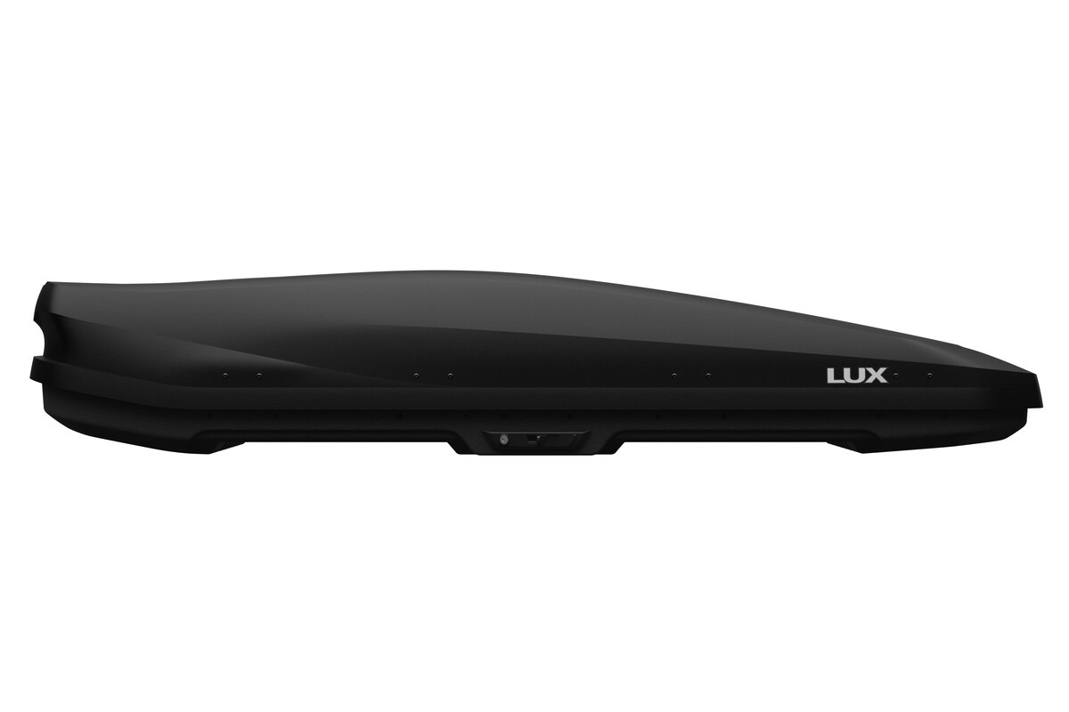 Бокс на крышу чёрный матовый Lux Irbis 206 фото 3