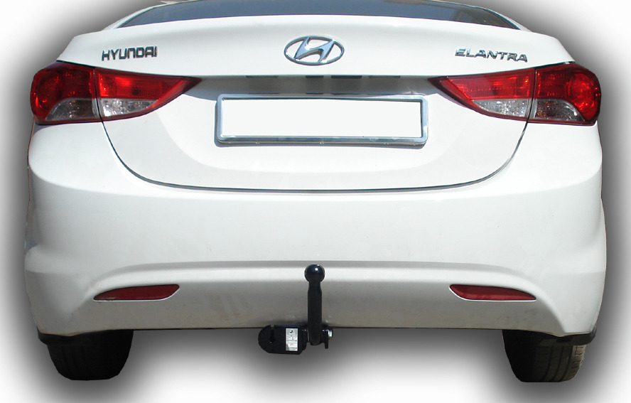 Фаркоп Лидер-Плюс для Hyundai Elantra (MD) седан фото 4
