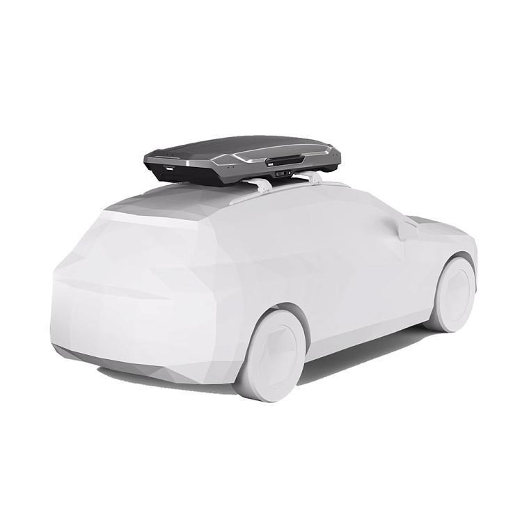 Бокс на крышу Thule Motion 3 XL Low титановый глянцевый фото 4