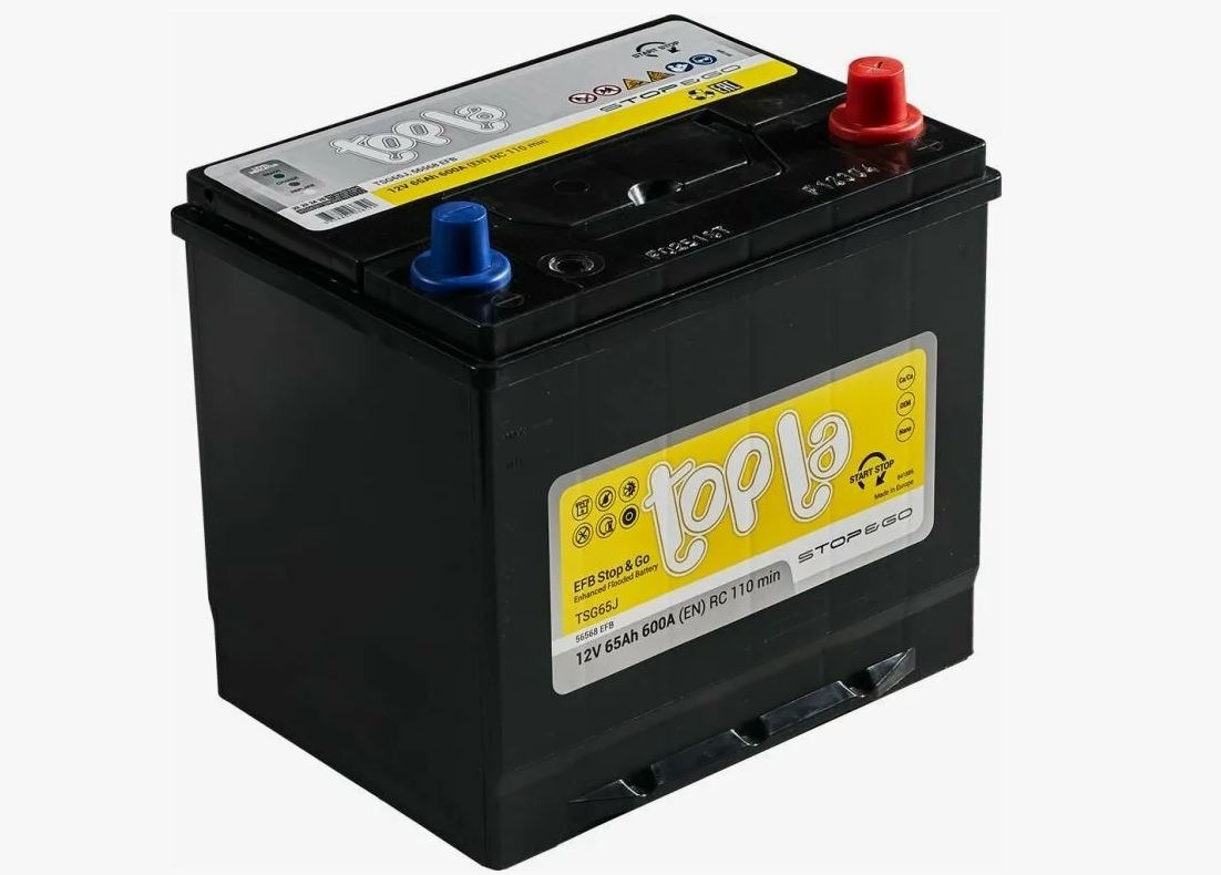 Аккумулятор Topla EFB Stop&Go TSG65J