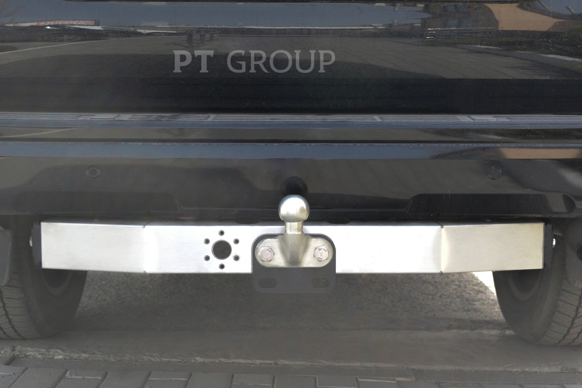 Фаркоп с металлической накладкой PT Group для Toyota Land Cruiser Prado (J120/ J150) и Lexus GX470/ GX460 фото 2