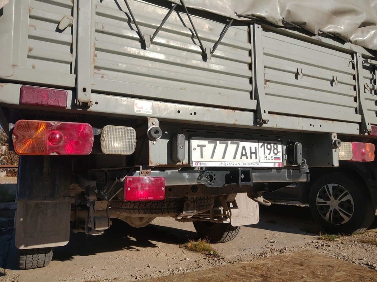 Фаркоп Бизон для УАЗ Profi (23602) фото 5