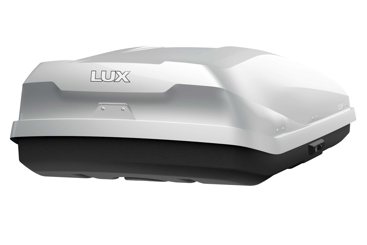 Бокс на крышу белый глянцевый Lux Irbis 175 фото 4
