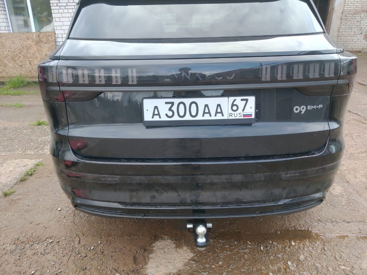 Фаркоп Бизон для Lynk&Co 09 (1 поколение) фото 2