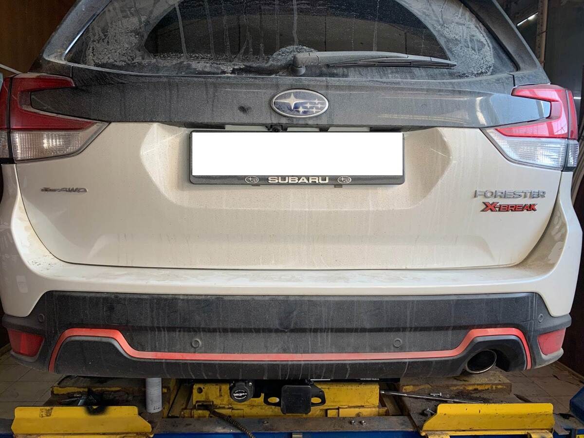 Фаркоп Бизон с антистуком на Subaru Forester (SJ/S13) и (SK/S14)​ фото 5