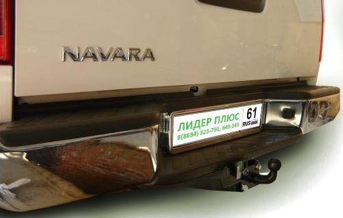 Фаркоп Лидер-Плюс для Nissan Navara Double Cab (D40) фото 2