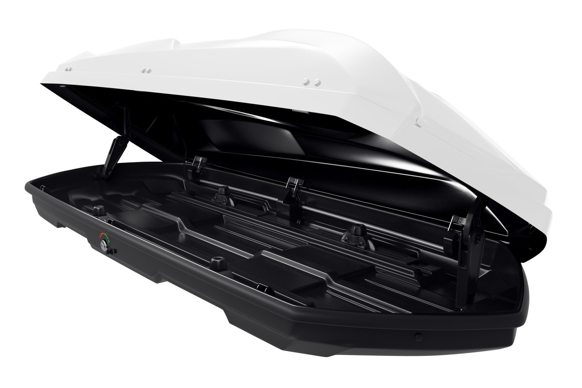 Бокс на крышу белый глянец Cybort Inception фото 4