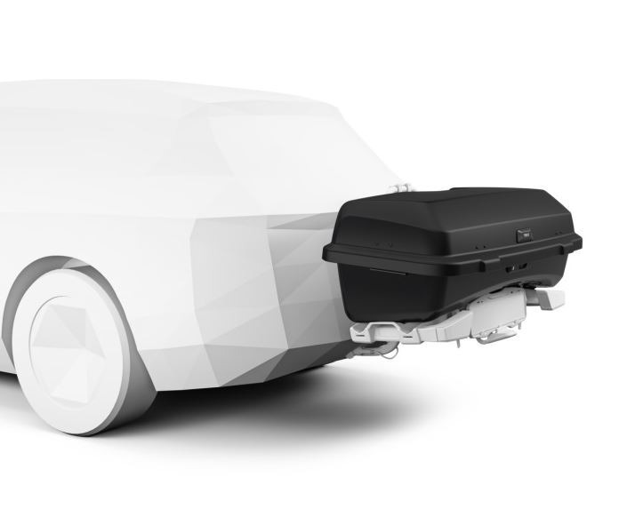 Бокс на фаркоп Thule Thule Santu для Epos и EasyFold 3/ XT фото 5