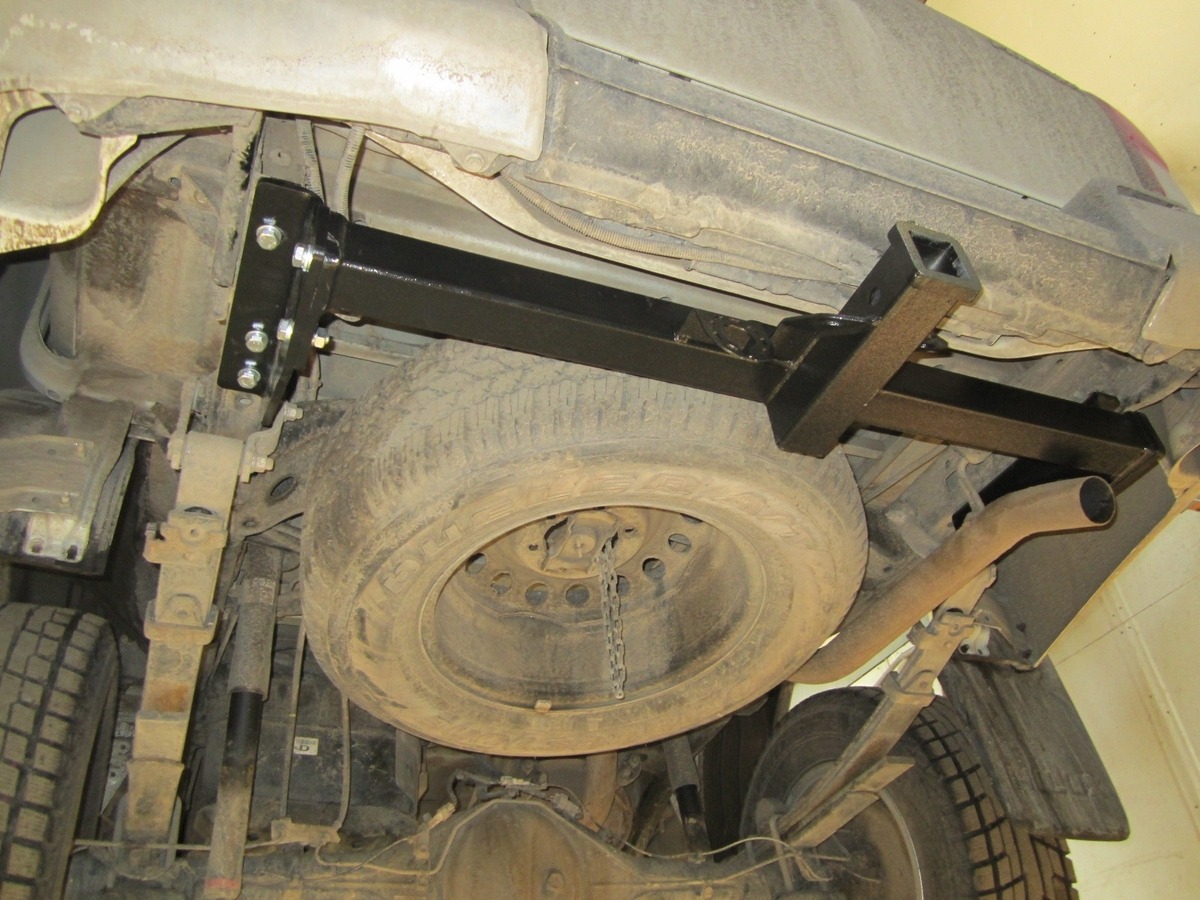 Фаркоп Бизон с антистуком для Toyota Hilux (AN120)​ JAC T6/ Т8/ T8 Pro (1 поколение) и Sollers ST6/ ST8 (1 поколение) фото 4