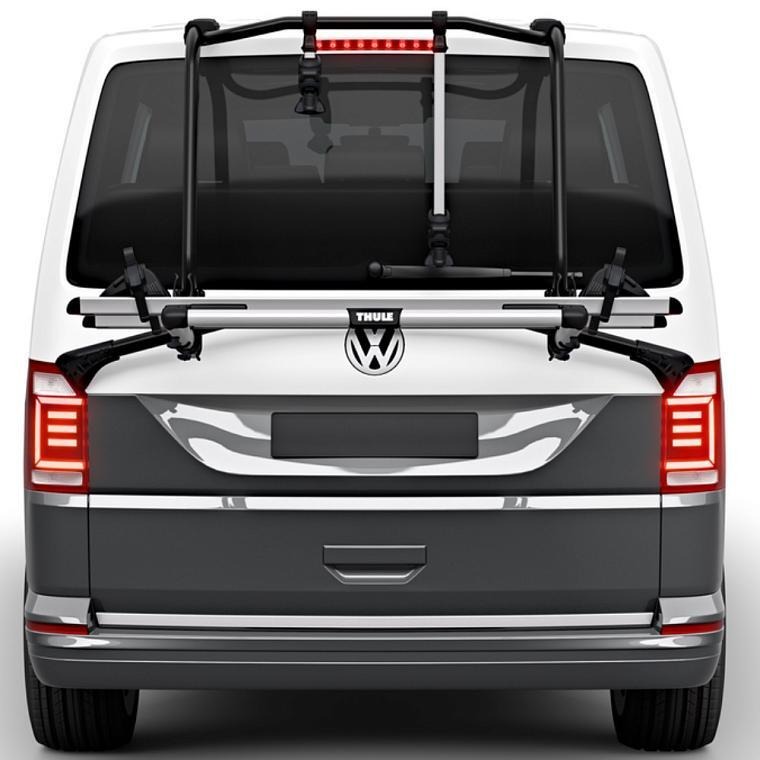 Велокрепление на заднюю дверь для двух велосипедов WanderWay 2B для Volkswagen T6 фото 6