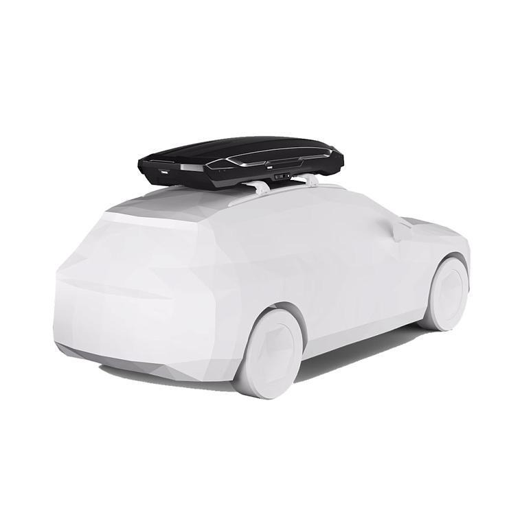 Бокс на крышу Thule Motion 3 XXL Low черный глянцевый фото 2