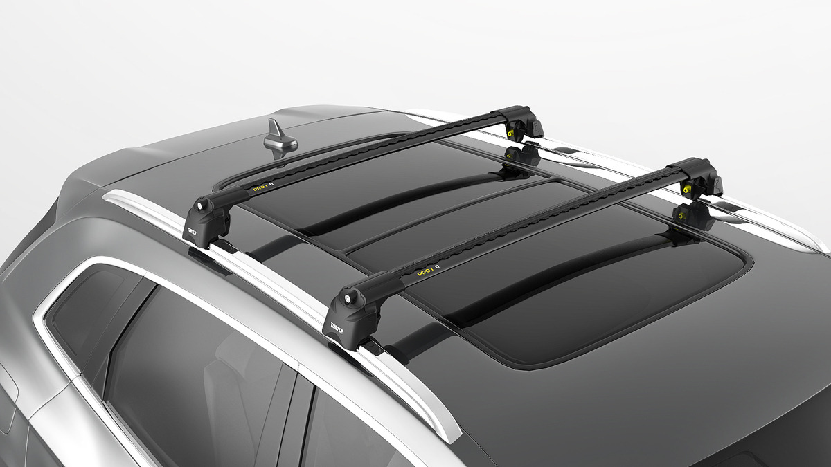 Багажник на интегрированные рейлинги Turtle Air 2 Black фото 2