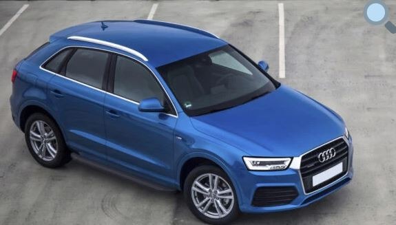 Порог-площадка Rival Premium Black A173ALP c комплект крепежа для Audi Q3 (8U) фото 3