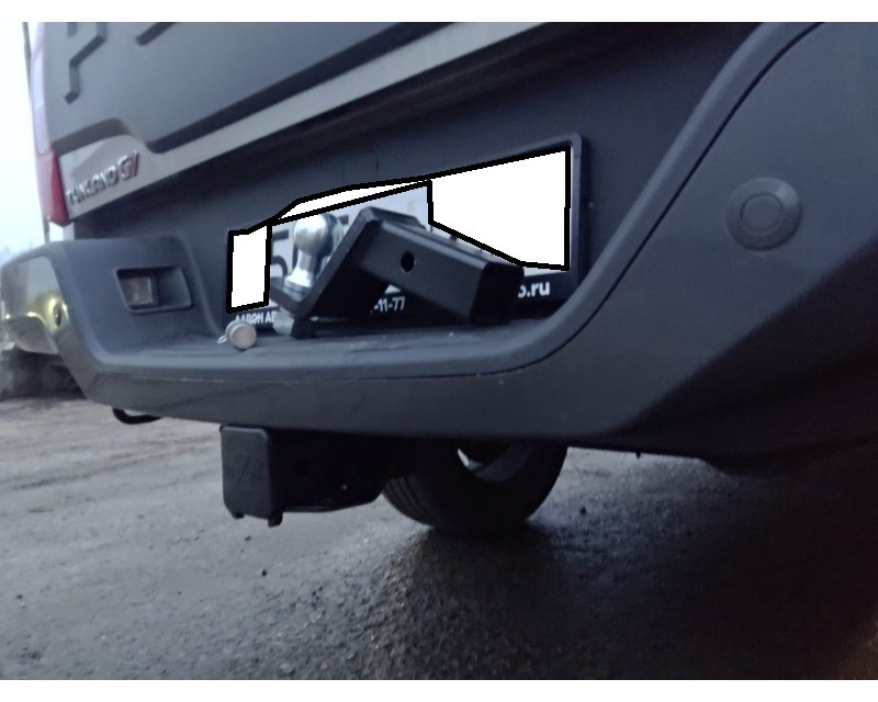 Фаркоп Бизон с антистуком для Foton Tunland G7 (1 поколение)