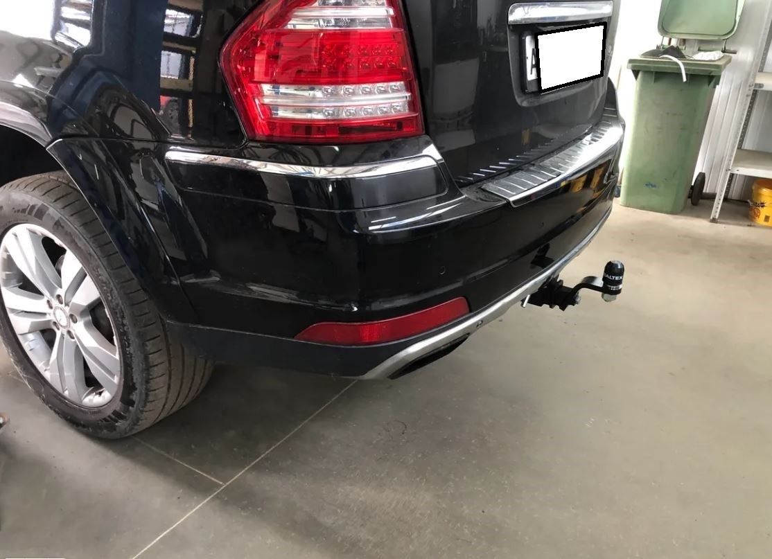 Фаркоп TowRus с антистуком для Mercedes GLS (x166)/ GLE (w166)/ GLE Coupe (c292)