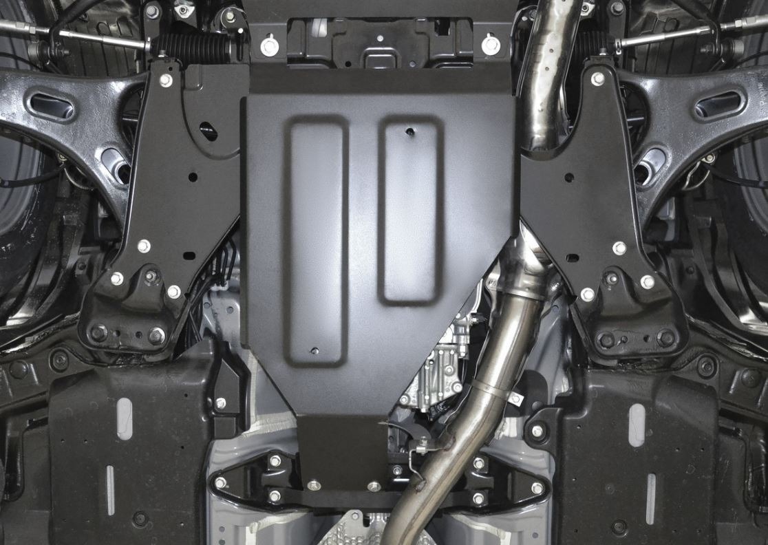 Защита стальная АвтоБроня для КПП на Subaru Forester (SK/S14)/ XV (GT/G24) фото 2