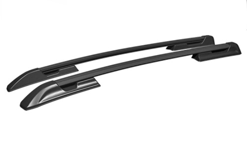 Рейлинги на крышу АПС черные для Volkswagen Amarok (2H)