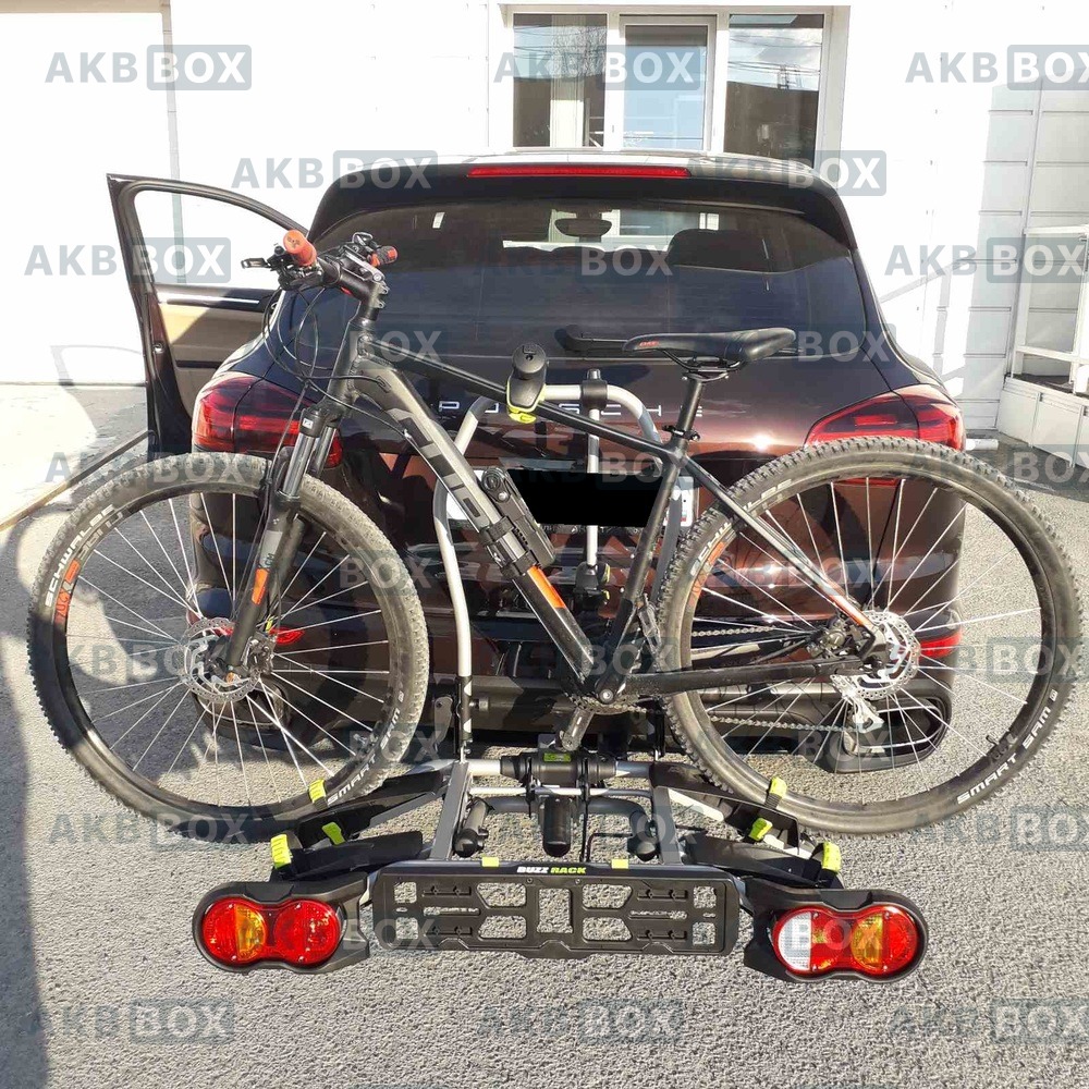 Велоплатформа для перевозки двух велосипедов Buzzrack Runner Spark 2 фото в жизни 10