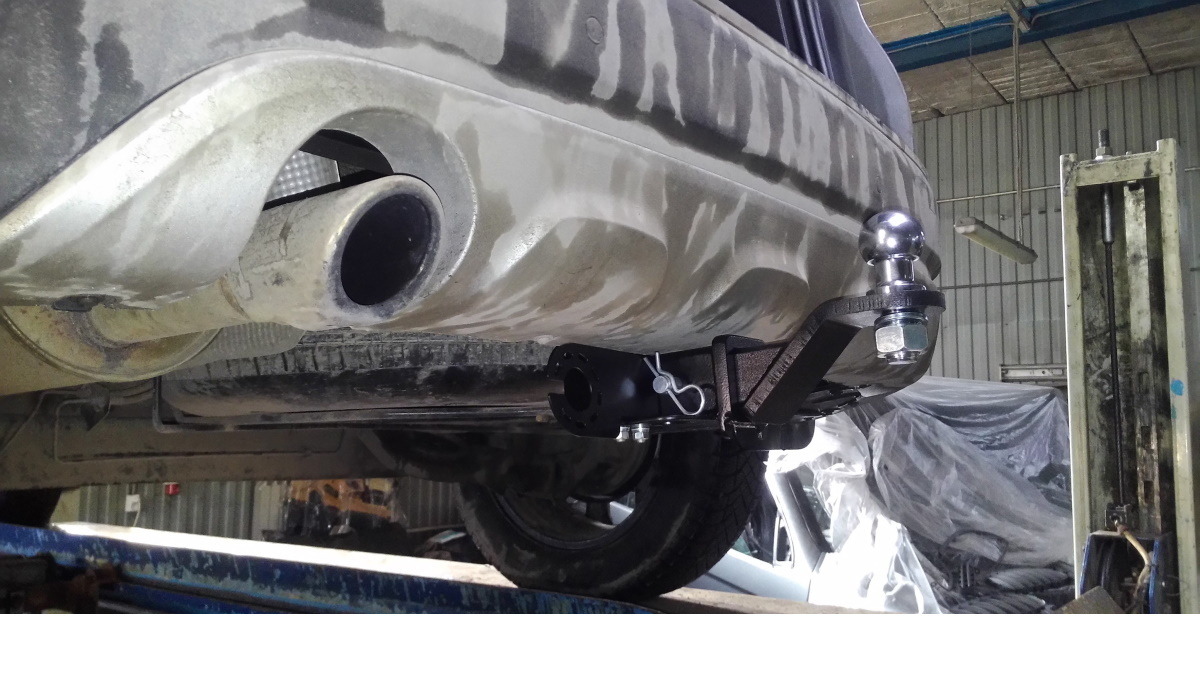 Фаркоп Бизон с антистуком на Renault Duster (HS)/ Kaptur и Nissan Terrano (D10)​ фото 3