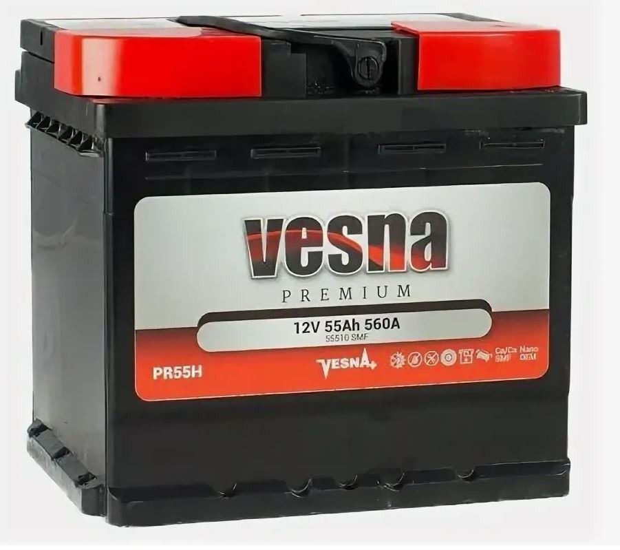 Аккумулятор Vesna Premium PR55H