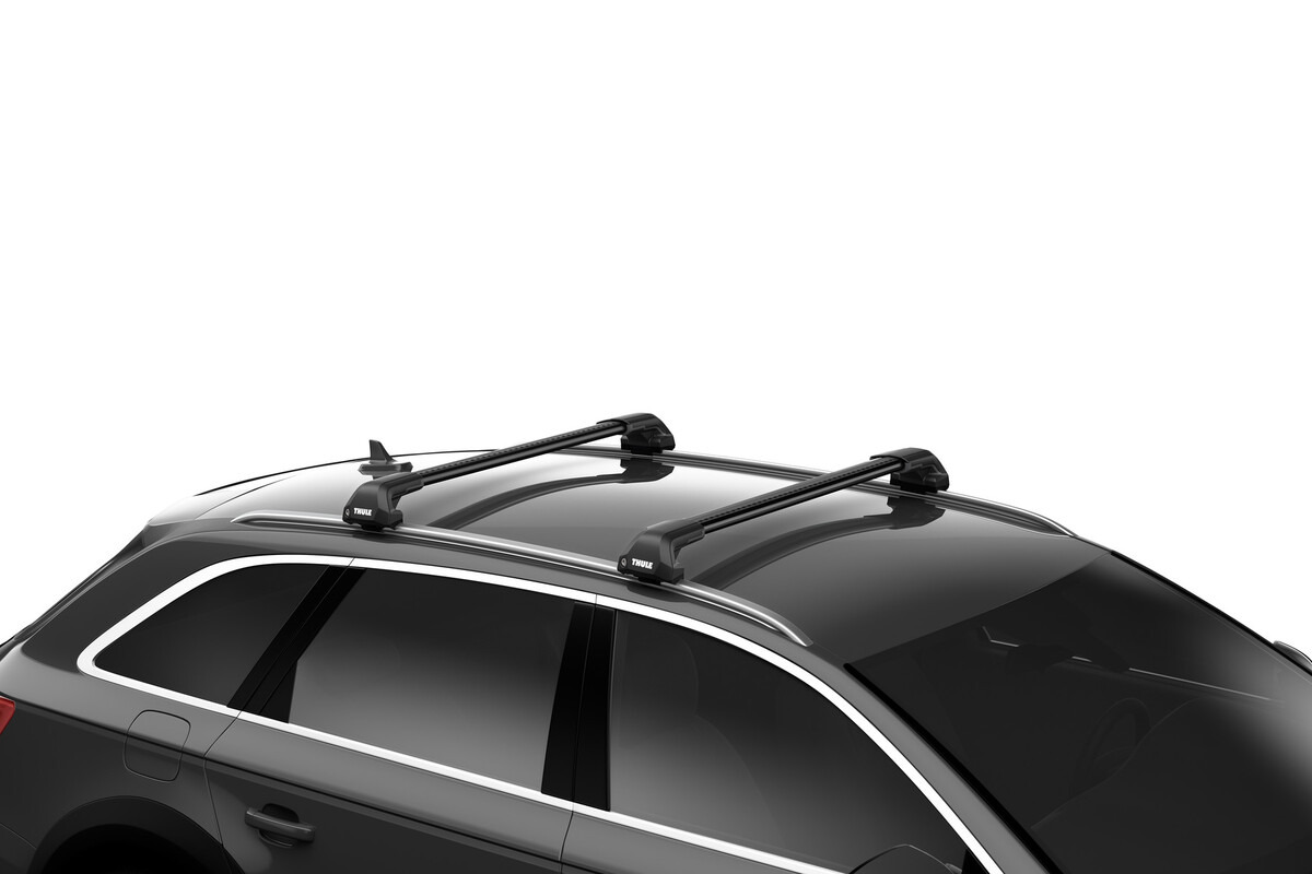 Багажник на интегрированные рейлинги Thule WingBar Edge Black Evo фото 8