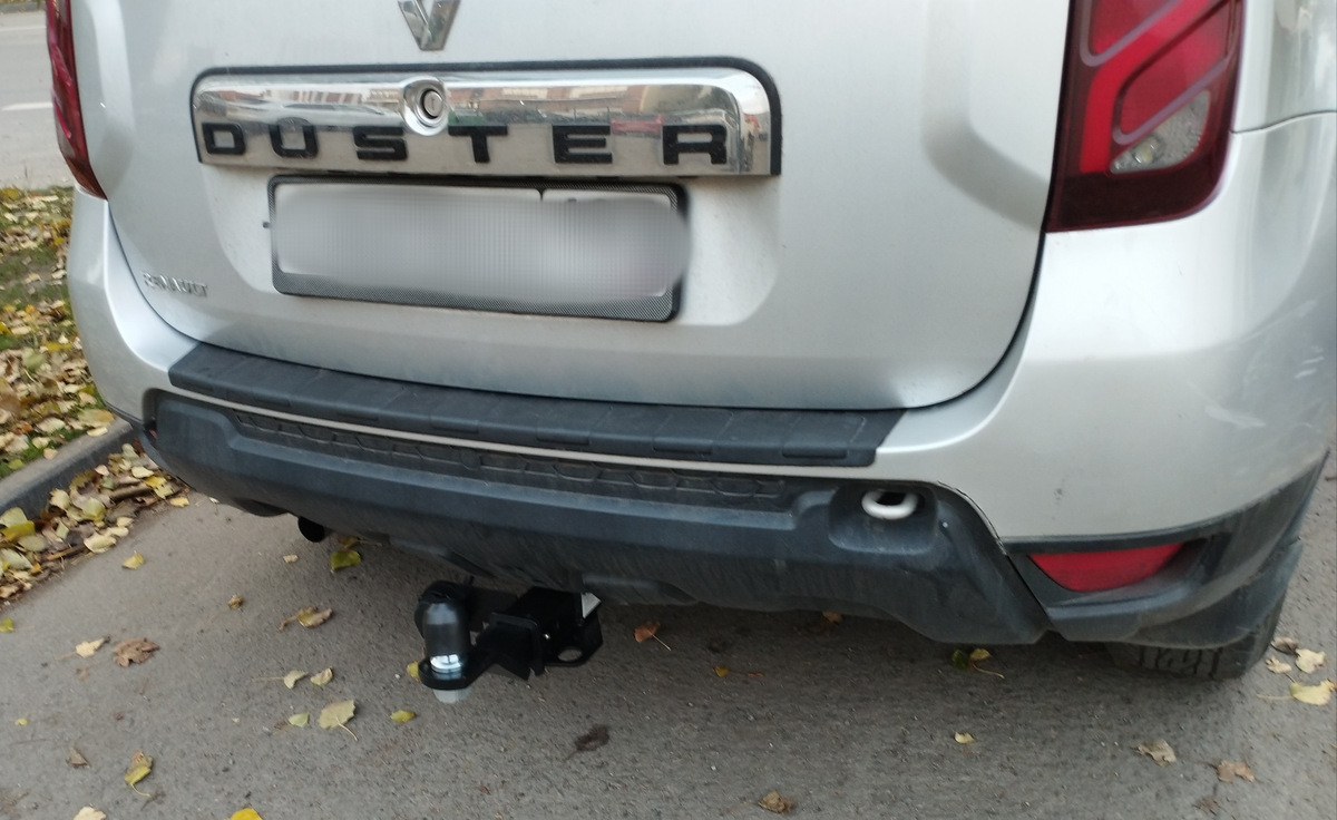Фаркоп Бизон с антистуком на Renault Duster (HS)/ Kaptur и Nissan Terrano (D10)​ фото 5