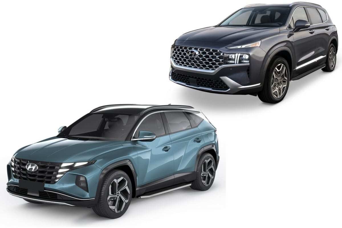 Порог-площадка Rival Premium A180ALP c комплект крепежа для Kia Sportage (NQ5)/ Sorento (MQ4) и Hyundai Tucson (NX4)/ Santa Fe (TM рестайлинг) фото 2