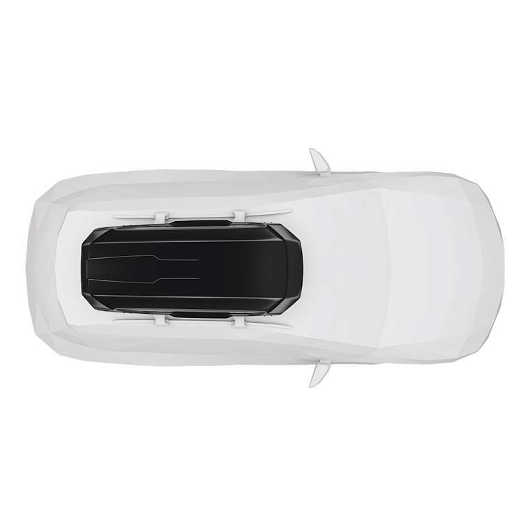Бокс на крышу Thule Motion 3 L черный глянцевый фото 3