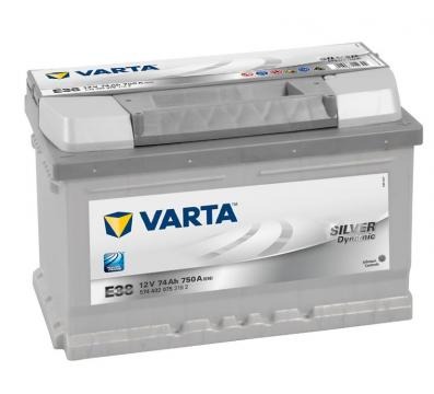 Аккумулятор Varta Silver Dynamic E38