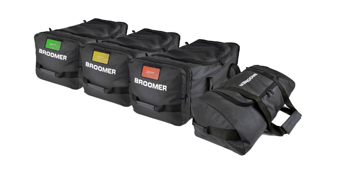 Комплект черных сумок Broomer L