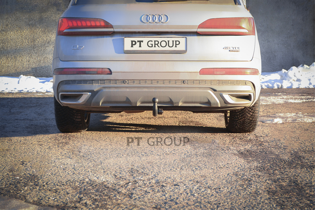 Фаркоп вертикальносъемный PT Group для Audi Q7 (4M)/ Q8 (4MN​) и Volkswagen Touareg (CR) фото 4