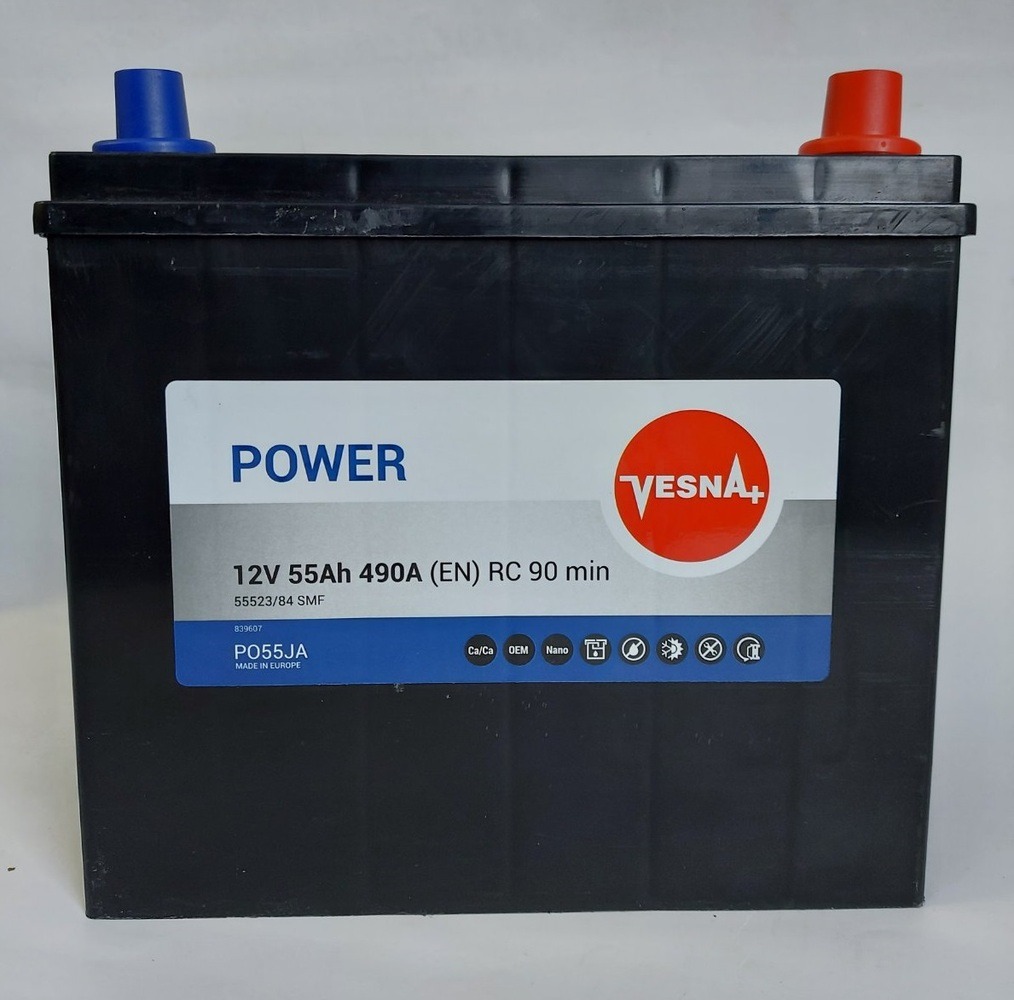 Аккумулятор Vesna Power PO55JA фото 2