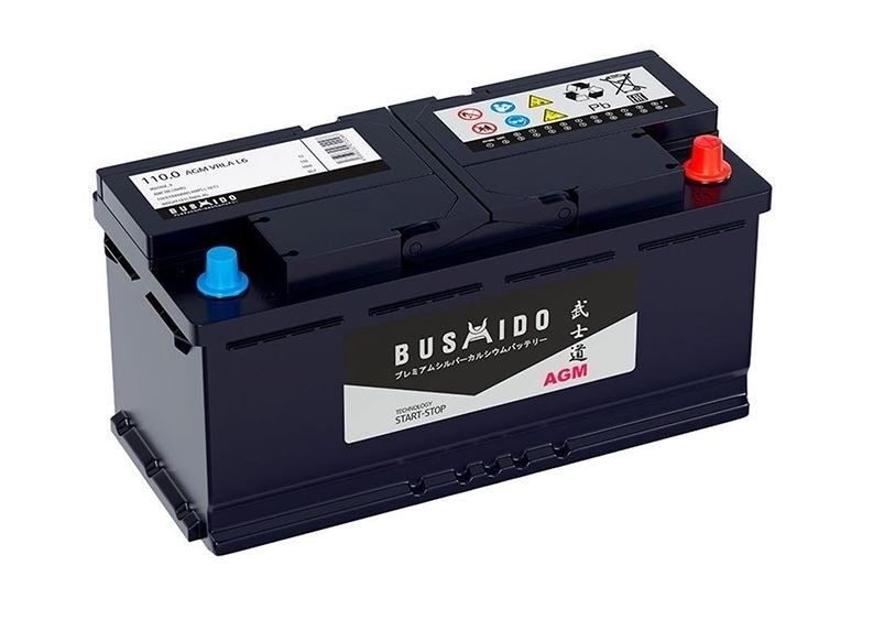 Аккумулятор Bushido AGM 110