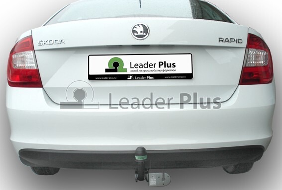 Фаркоп Лидер-Плюс для Volkswagen Polo седан (6R1) и Skoda Rapid лифтбек (NH) фото 3