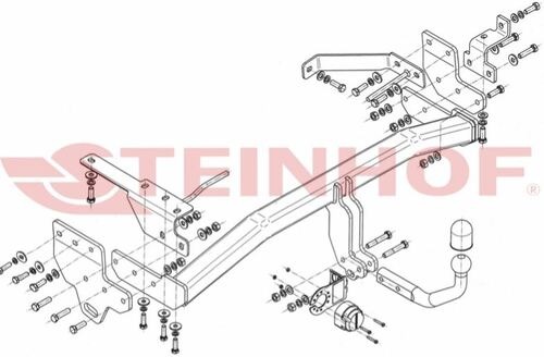 Фаркоп Steinhof для Infinity QX70/FX/QX50/EX