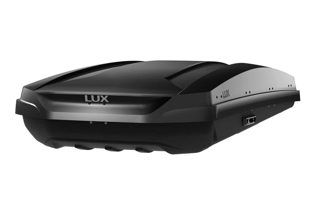 Бокс на крышу черный глянцевый Lux Major фото 4