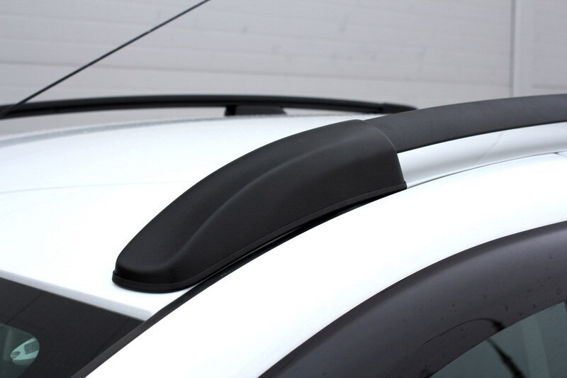 Рейлинги на крышу АПС черные для Renault Sandero (5S) фото 10