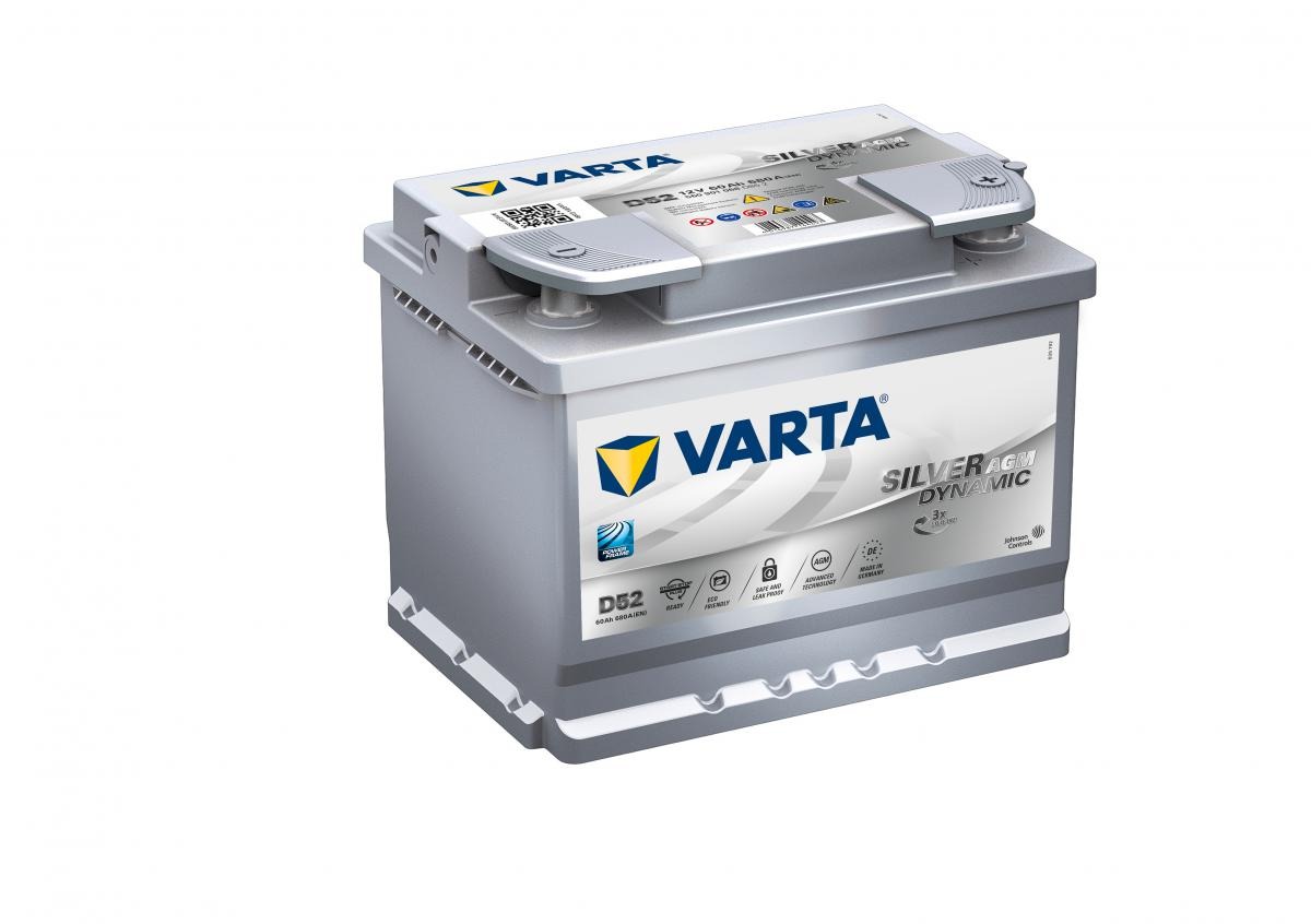 Аккумулятор Varta Silver Dynamic AGM D52