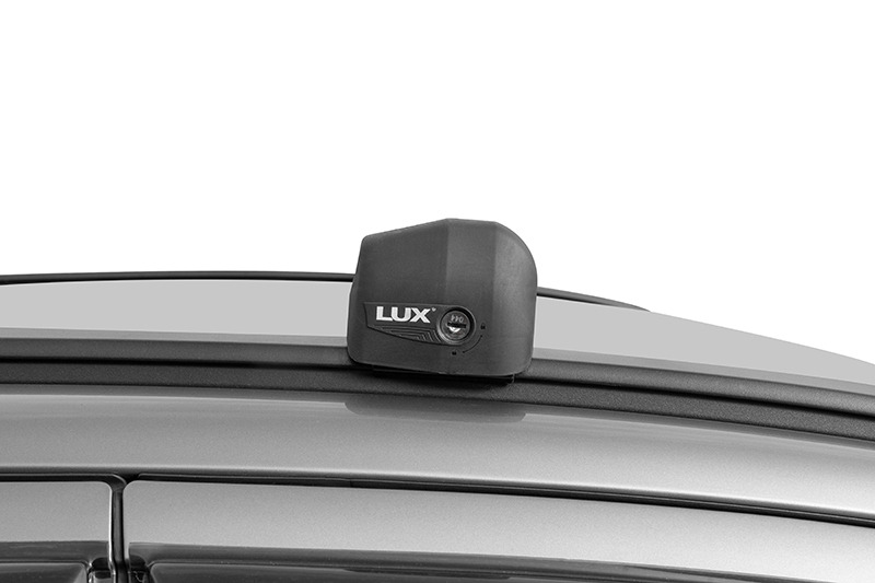 Багажник на интегрированные рейлинги Lux Bridge крыловидные черные дуги фото 6