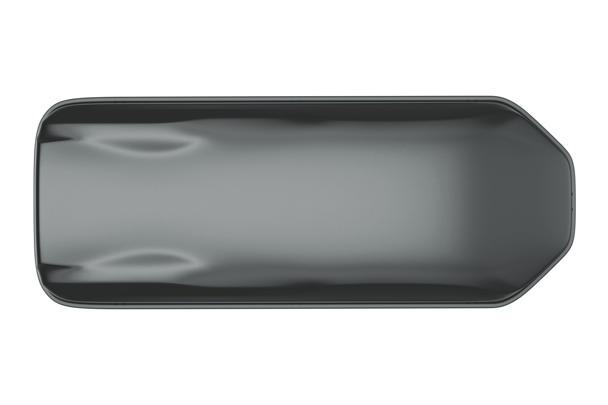 Бокс на крышу темно-серый матовый Cybort CarGO фото 5