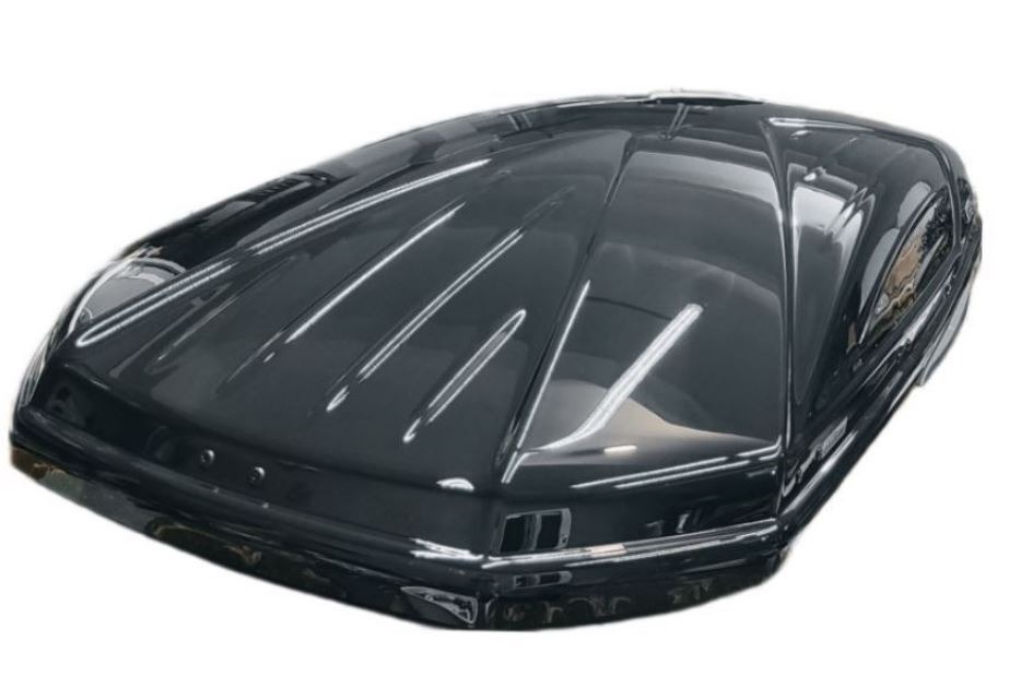 Бокс на крышу Voyage EXTReme Light черный глянцевый фото 7