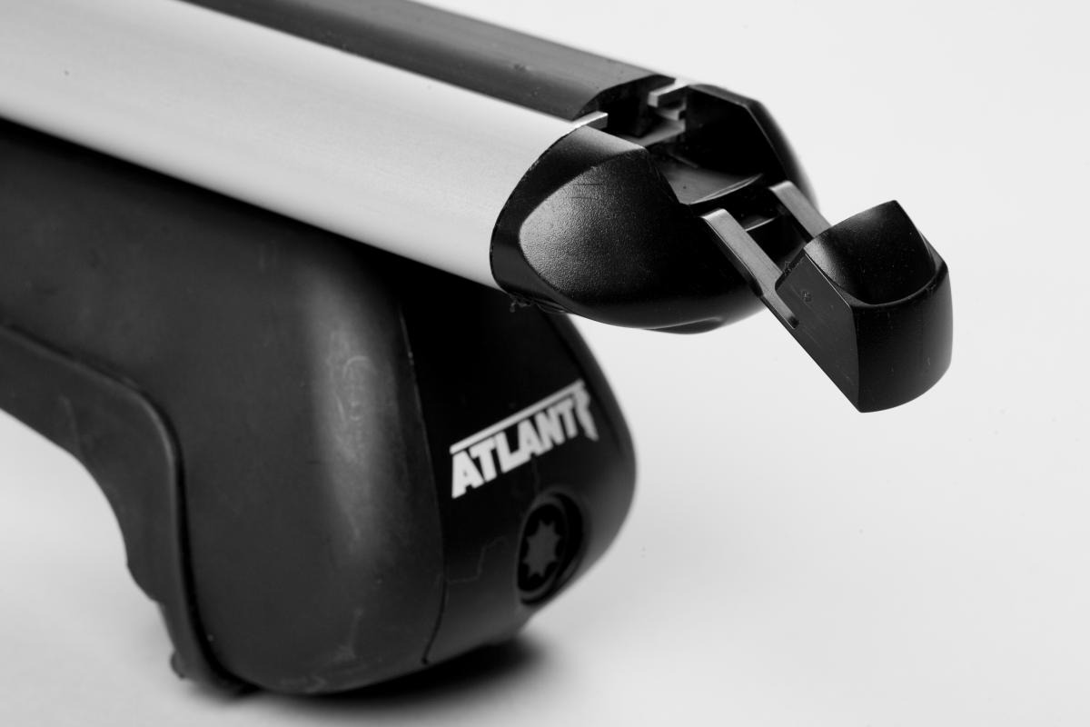 Багажник на интегрированные рейлинги Атлант D+ аэродинамические дуги фото 4