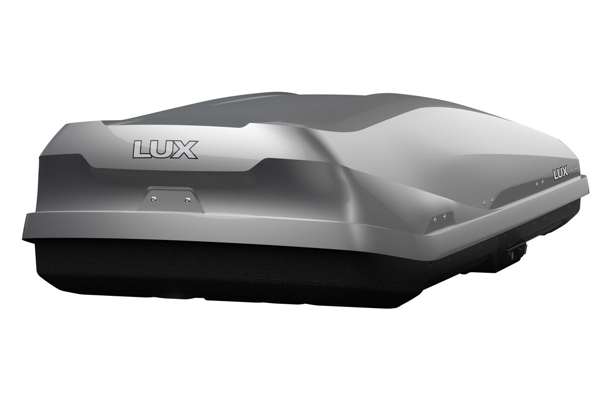 Бокс на крышу серый металлик Lux Irbis 206 фото 4
