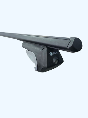Багажник на обычные и интегрированные рейлинги Turtle Rise аэродинамические черные дуги 128 см