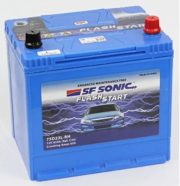 Аккумулятор SF Sonic FL 75D23L