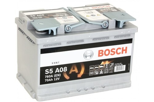 Аккумулятор Bosch S5 AGM A08